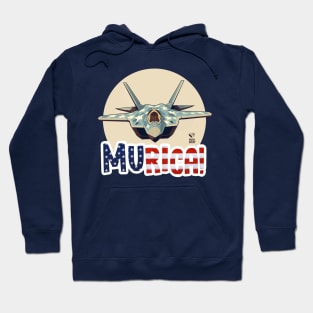 MURICA - Freedom by Air mail Hoodie